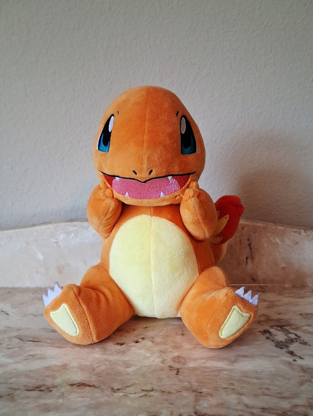 Pokémon Charmander 8" Plush - Game Freak/Jazwares 2023 VERY GOOD/CLEAN SHAPE